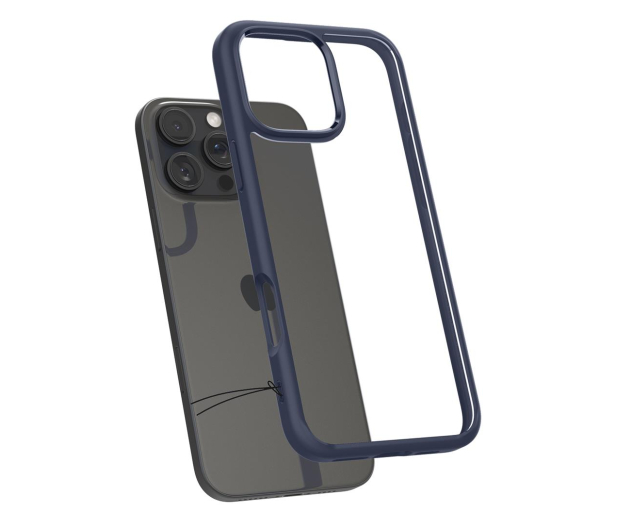 Spigen Ultra Hybrid do iPhone 16 Pro Max Navy Blue - 1279619 - zdjęcie 4